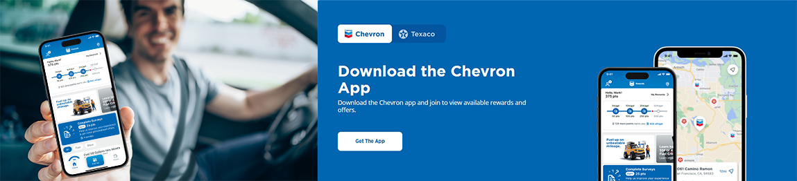 Download the chevron app banner image