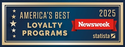 America's  Best Loyalty Program Newsweek banner